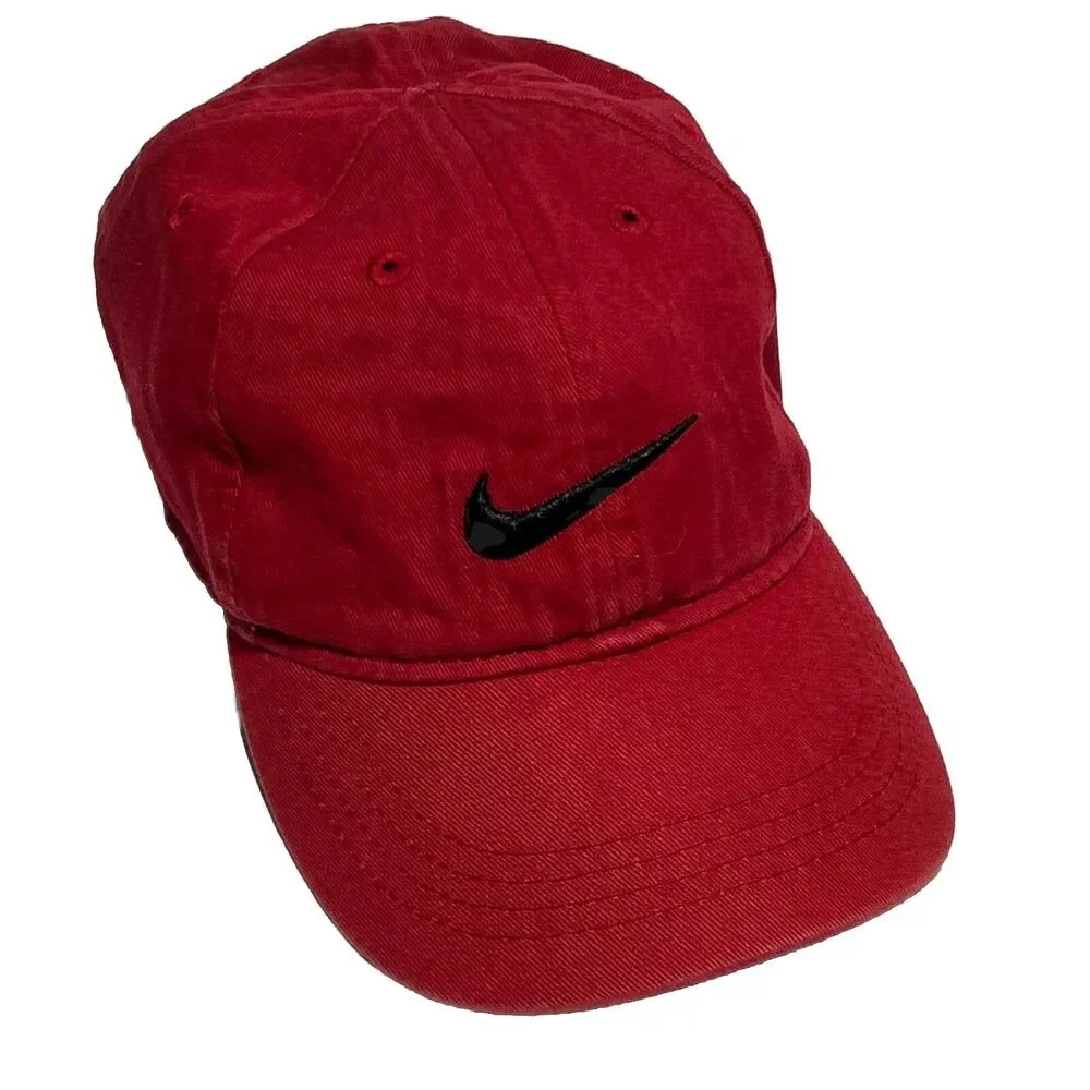 Nike Red Toddler Kids Hat Adjustable Ball Cap Baseball